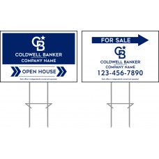 Coldwell Banker Directional - Custom 12x18 with Double Sided Print
