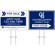 Coldwell Banker Directional - Custom 18x24 with Single or Double Sided Print