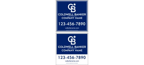 Coldwell Banker Yard Sign - 24x24