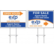 EXP Directional - Custom 12x18 with Double Sided Print