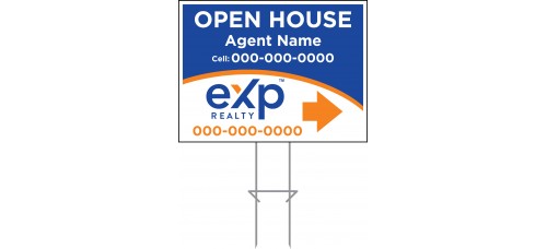 EXP Directional - Custom 18x24 with Single or Double Sided Print