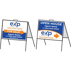 EXP Directional - Custom 18x24 A-Frame with Two Single Sided Prints