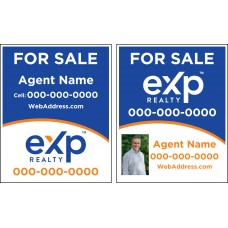 EXP Yard Sign - 30x24x.040 Aluminum Yard Sign FREE SHIPPING Package - 6 Signs Total