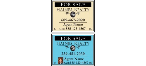 Haines Realty Yard Sign - 18x24 Standard Sign