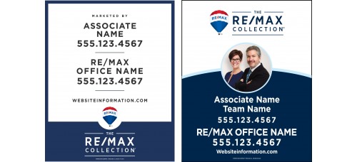 RE/MAX Yard Sign - 30x24 Collection or Luxury Sign