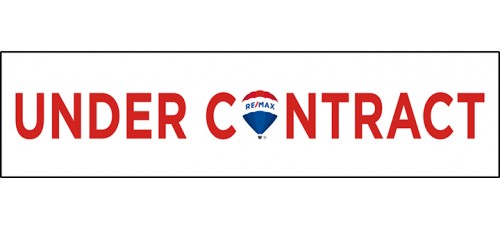 Rider - RE/MAX Under Contract Balloon with Double Sided Print