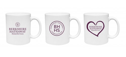 Promotional Product - Berkshire Hathaway 11 oz White Ceramic Coffee Mug