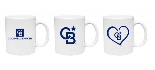 Promotional Product - Coldwell Banker 11 oz White Ceramic Coffee Mug