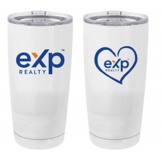 Promotional Product - EXP 20 oz Metal Travel Tumbler with Clear Lid