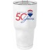 Promotional Product - RE/MAX 30 oz Metal Travel Tumbler with Clear Lid