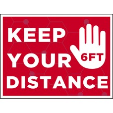 COVID-19 - KEEP YOUR DISTANCE