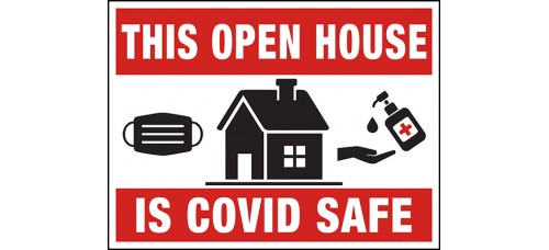 COVID-19 - THIS OPEN HOUSE IS COVID SAFE