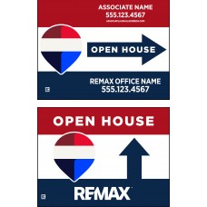 RE/MAX  2025 Directional - Custom 18x24 with Single or Double Sided Print