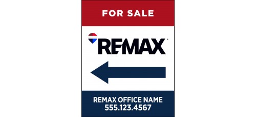 RE/MAX Directional Custom - 30x24  