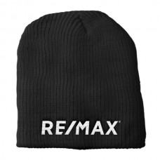 Apparel - RE/MAX Beanie Uncuffed Gray with White Embroidered RE/MAX