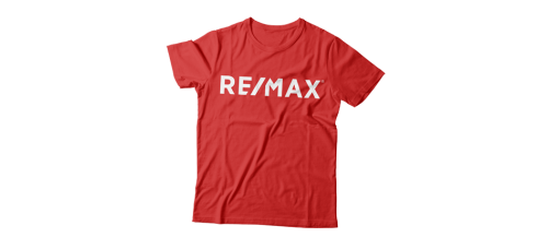 Apparel - RE/MAX T-Shirt Red with White RE/MAX