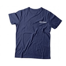 Apparel - RE/MAX T-Shirt Blue with White RE/MAX Left Chest