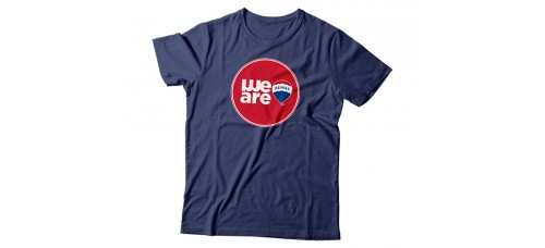 Apparel - RE/MAX T-Shirt Blue with Red Circle We Are and Balloon