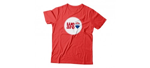 Apparel - RE/MAX T-Shirt Red We Are White Circle and Balloon