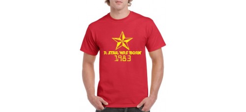 Apparel - Stock Design Age - A Star Was Born - Red/Yellow