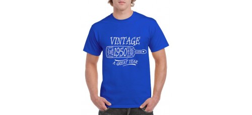 Apparel - Stock Design Age - Vintage - Blue/White