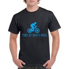 Apparel - Stock Design - This Is How I Roll - Black/Blue