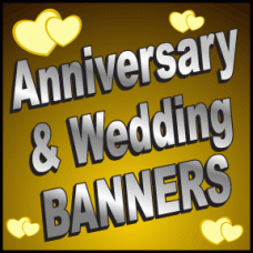 Banner - Anniversary & Wedding