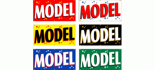 Banner - Stock Pre-Printed Model