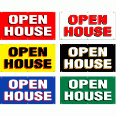 Banner - Stock Pre-Printed Open House