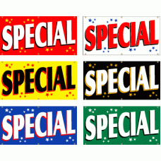 Banner - Stock Pre-Printed Special