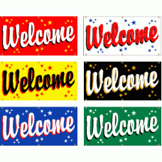 Banner - Stock Pre-Printed Welcome