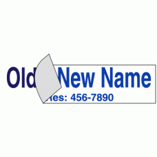 Decal - 8"x24" Change-A-Sign