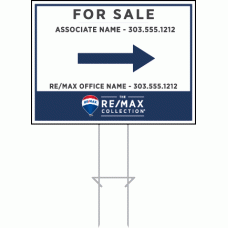 RE/MAX Directional Collection - Custom 18x24 with Single or Double Sided Print