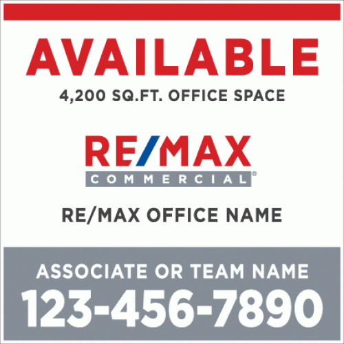 RE/MAX Signs | RE/MAX Frames | RE/MAX Directional Signs | Stock and ...