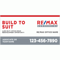 RE/MAX 48x96 Commercial Banner  or Sheet
