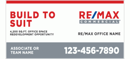 RE/MAX 48x96 Commercial Banner  or Sheet