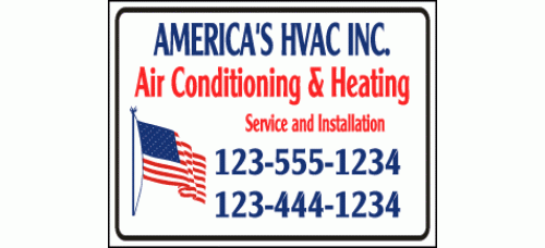 Contractor Job Sign - 24x36 Multicolor Sign