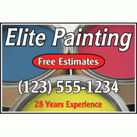 Yard Sign - 24x36 Multicolor Sign