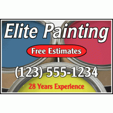 Yard Sign - 24x36 Multicolor Sign