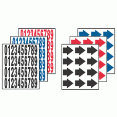 Sticker Sheets - Numbers or Arrows